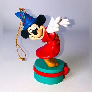 Disney Grolier "Fantasia Mickey" Christmas Magic Ornament